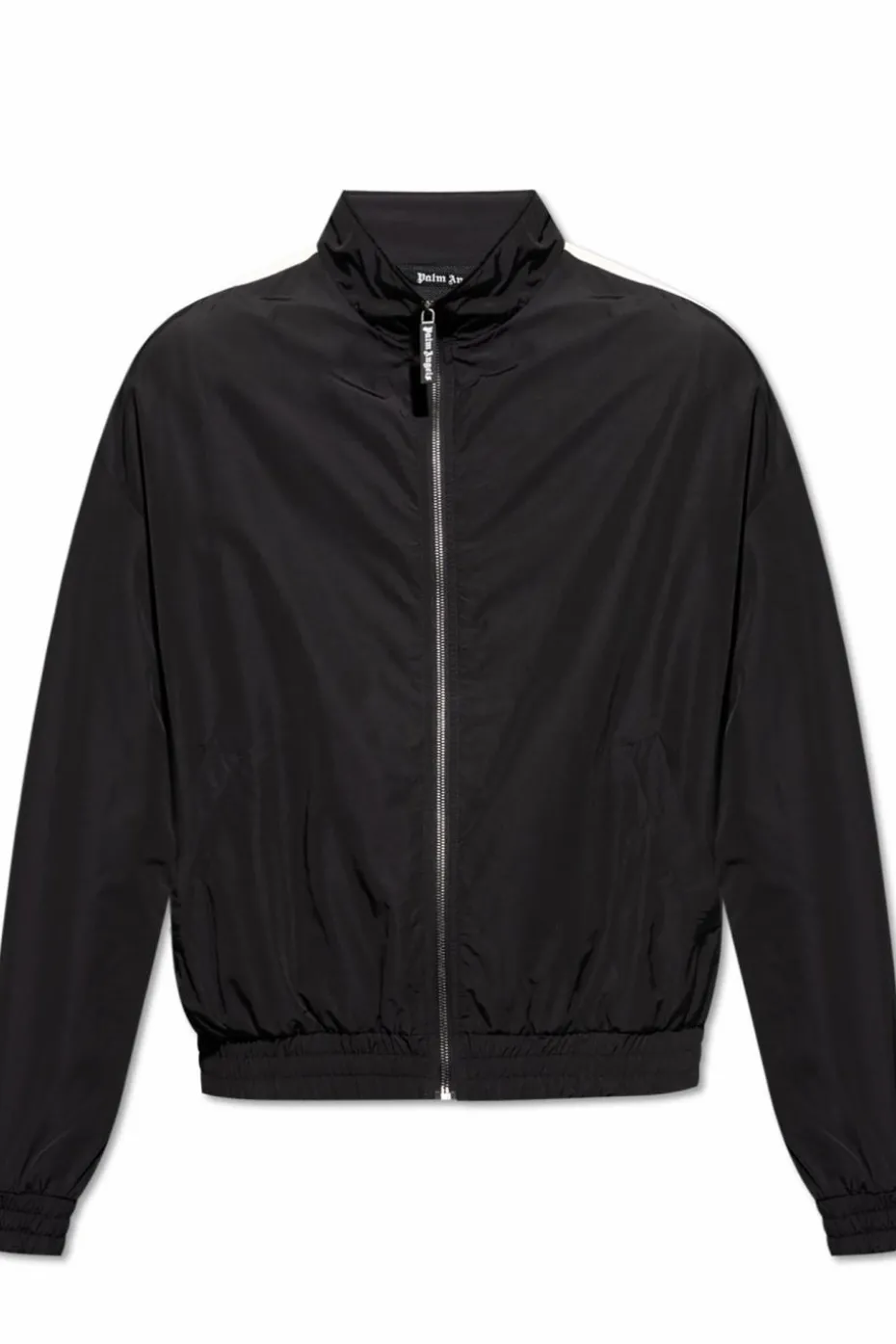Palm Angels BLACK Jacket with logo