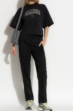 Palm Angels BLACK Logo pants