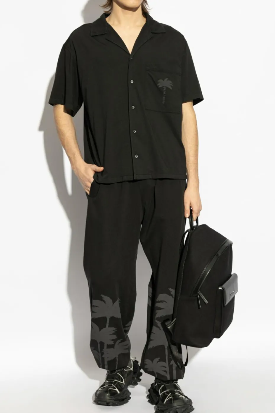 Palm Angels BLACK Sweatpants