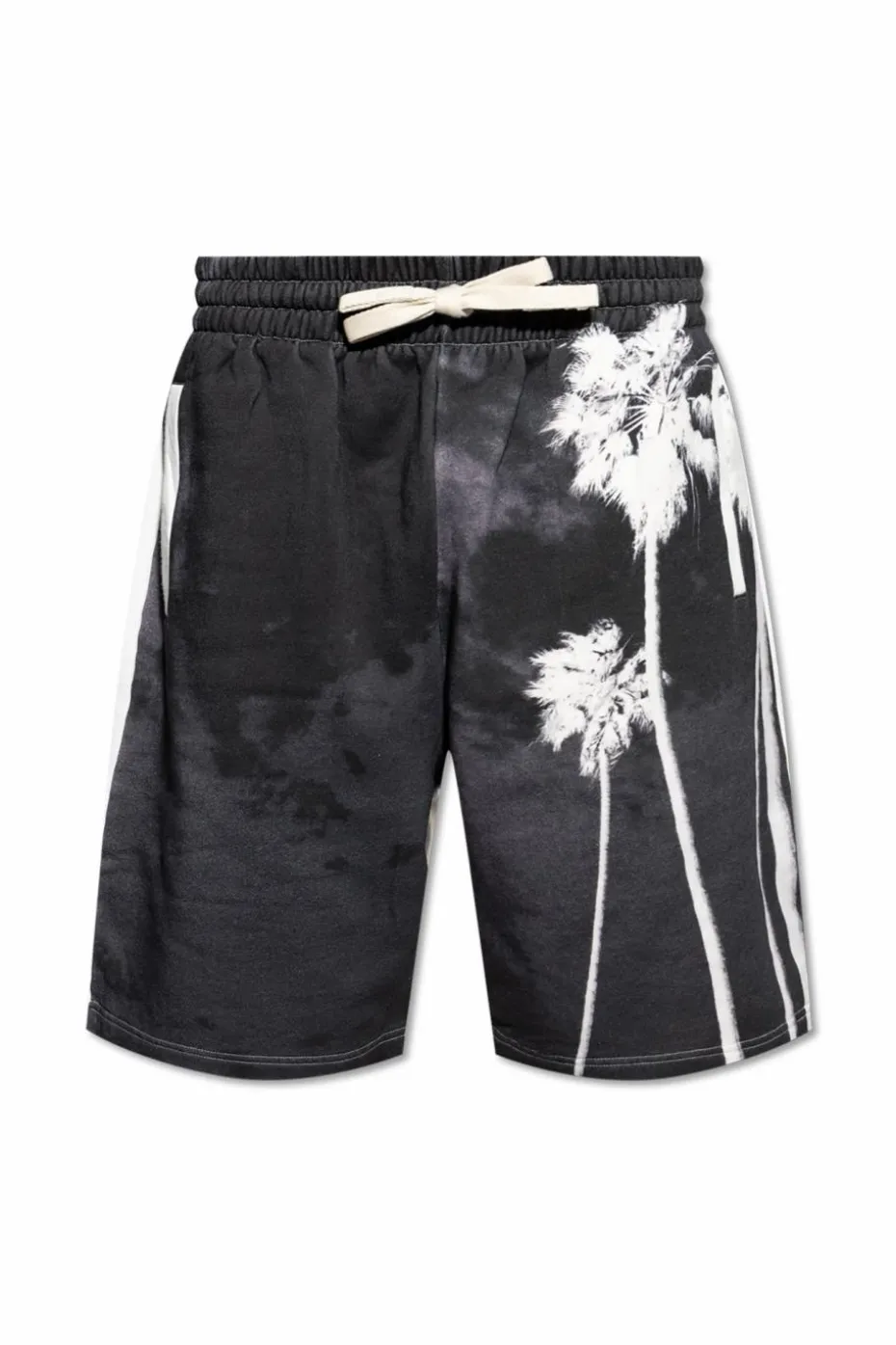 Palm Angels GREY Printed shorts