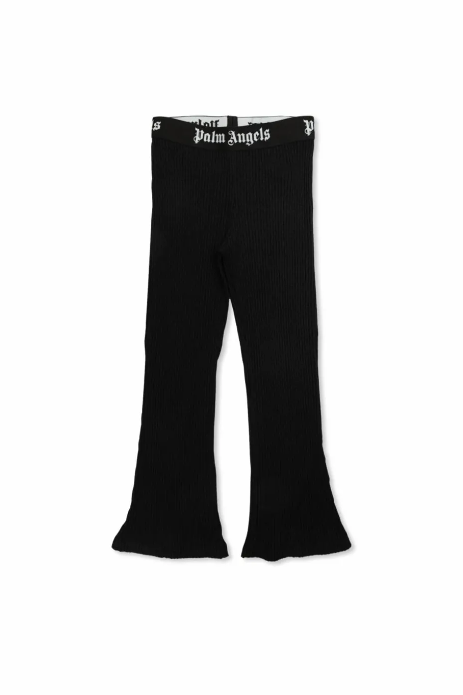 Palm Angels Kids BLACK Glitter Pants