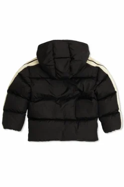 Palm Angels Kids BLACK Insulated jacket