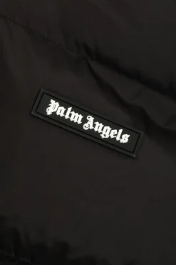 Palm Angels Kids BLACK Insulated jacket