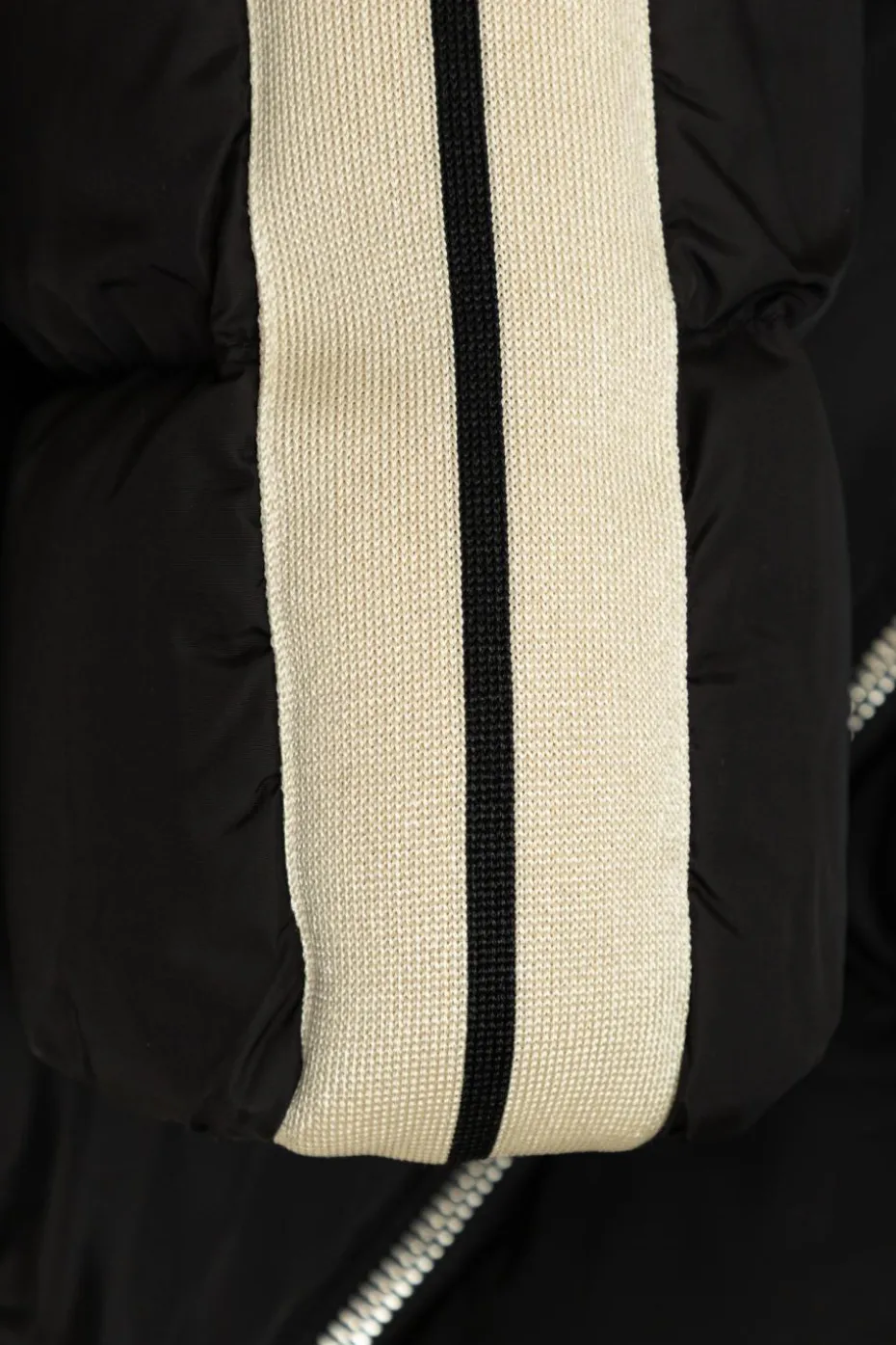 Palm Angels Kids BLACK Insulated jacket