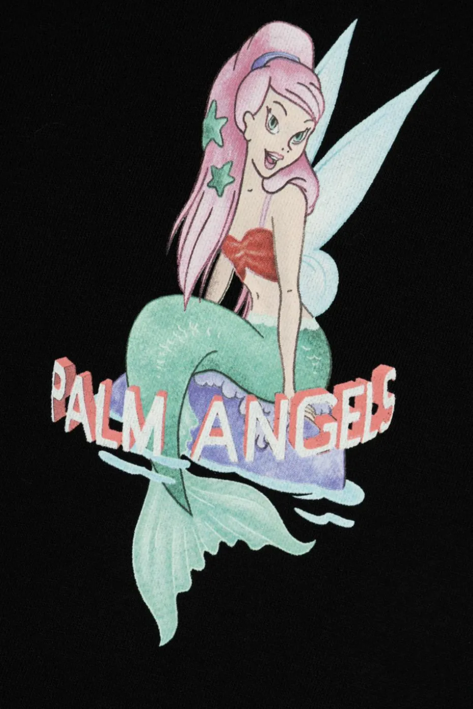 Palm Angels Kids BLACK Printed sweatshirt