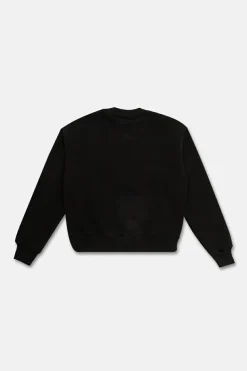 Palm Angels Kids BLACK Printed sweatshirt