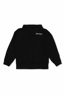 Palm Angels Kids BLACK Sweatshirt with logo