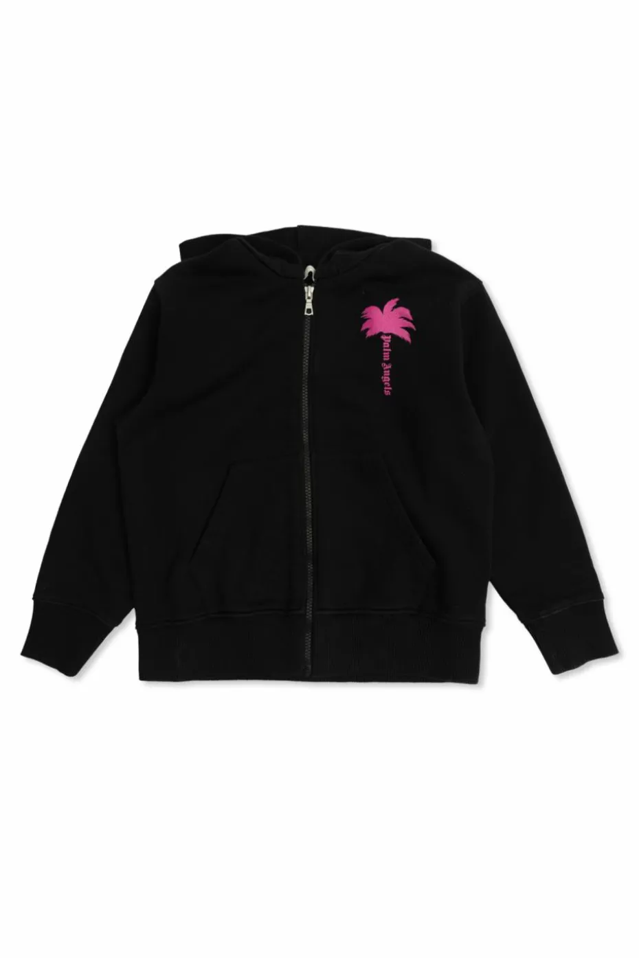 Palm Angels Kids BLACK Sweatshirt with logo