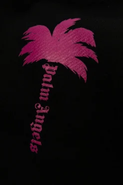 Palm Angels Kids BLACK Sweatshirt with logo
