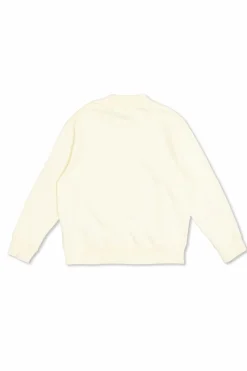 Palm Angels Kids cream Printed Sweatshirt