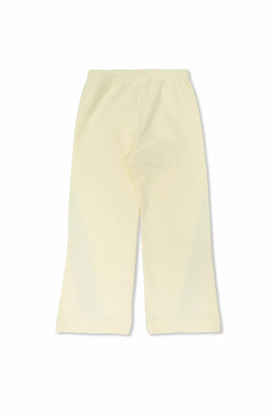 Palm Angels Kids cream Sweatpants with logo