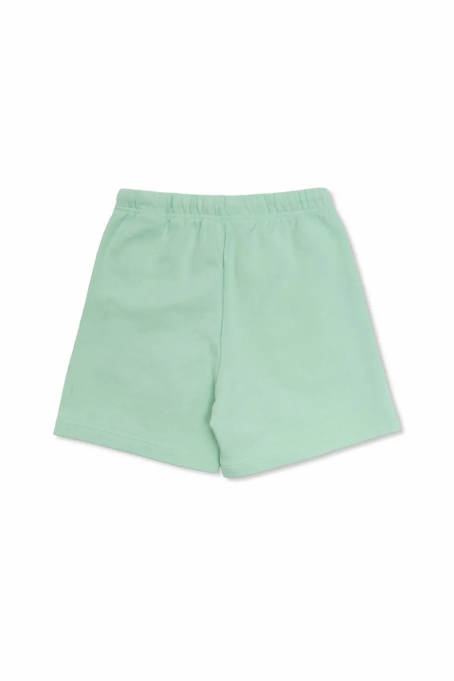 Palm Angels Kids GREEN Cotton shorts with logo