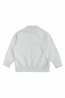 Palm Angels Kids GREY Sweatshirt with printed logo