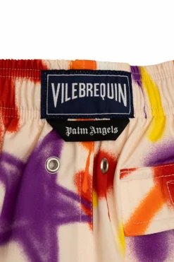 Palm Angels Kids MULTICOLOUR Palm Angels X VILEBREQUIN