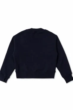 Palm Angels Kids NAVY BLUE Printed sweatshirt