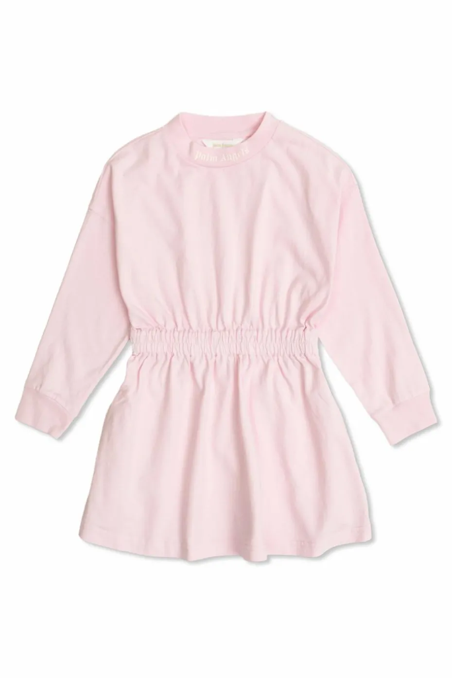 Palm Angels Kids PINK Dress with drawstring