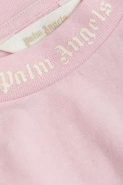 Palm Angels Kids PINK Dress with drawstring