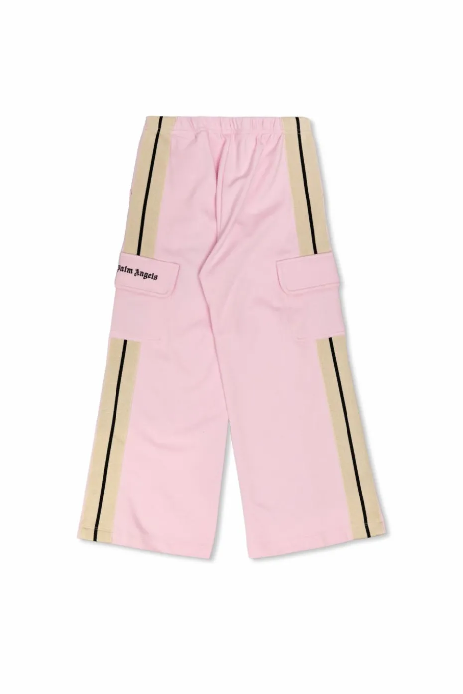 Palm Angels Kids PINK Pants with logo