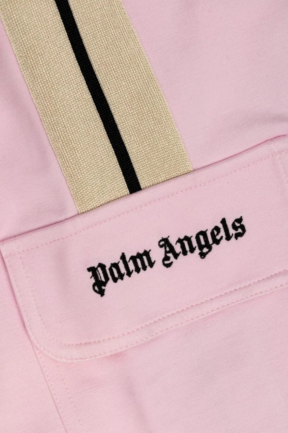 Palm Angels Kids PINK Pants with logo