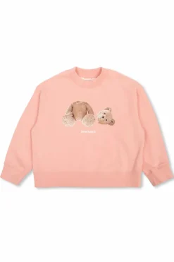 Palm Angels Kids PINK Printed sweatshirt