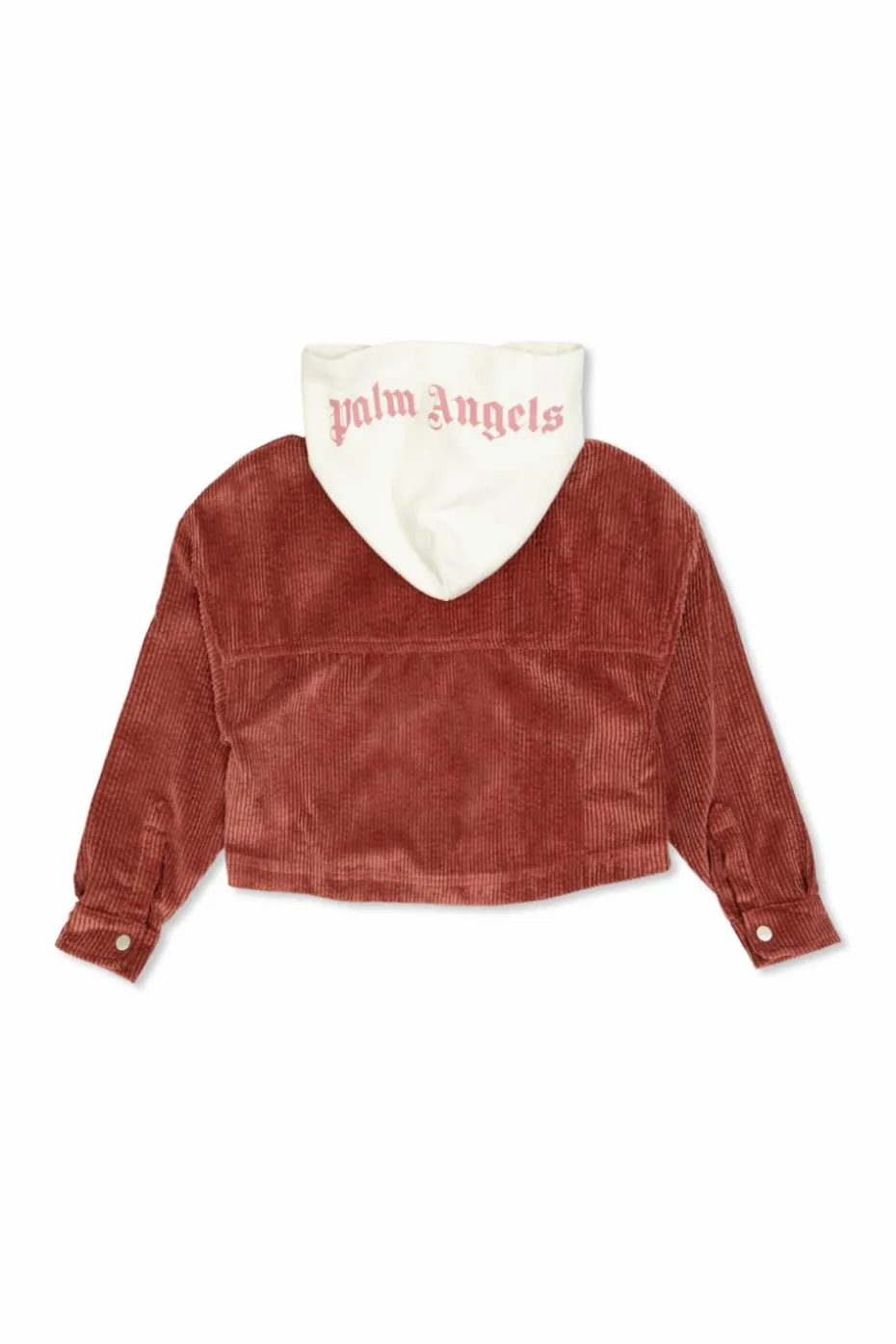 Palm Angels Kids PINK Ribbed jacket
