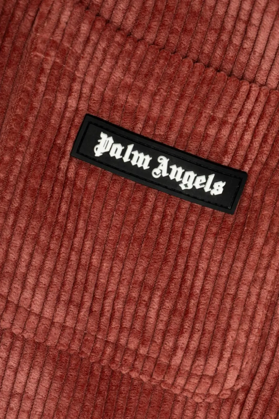 Palm Angels Kids PINK Ribbed jacket