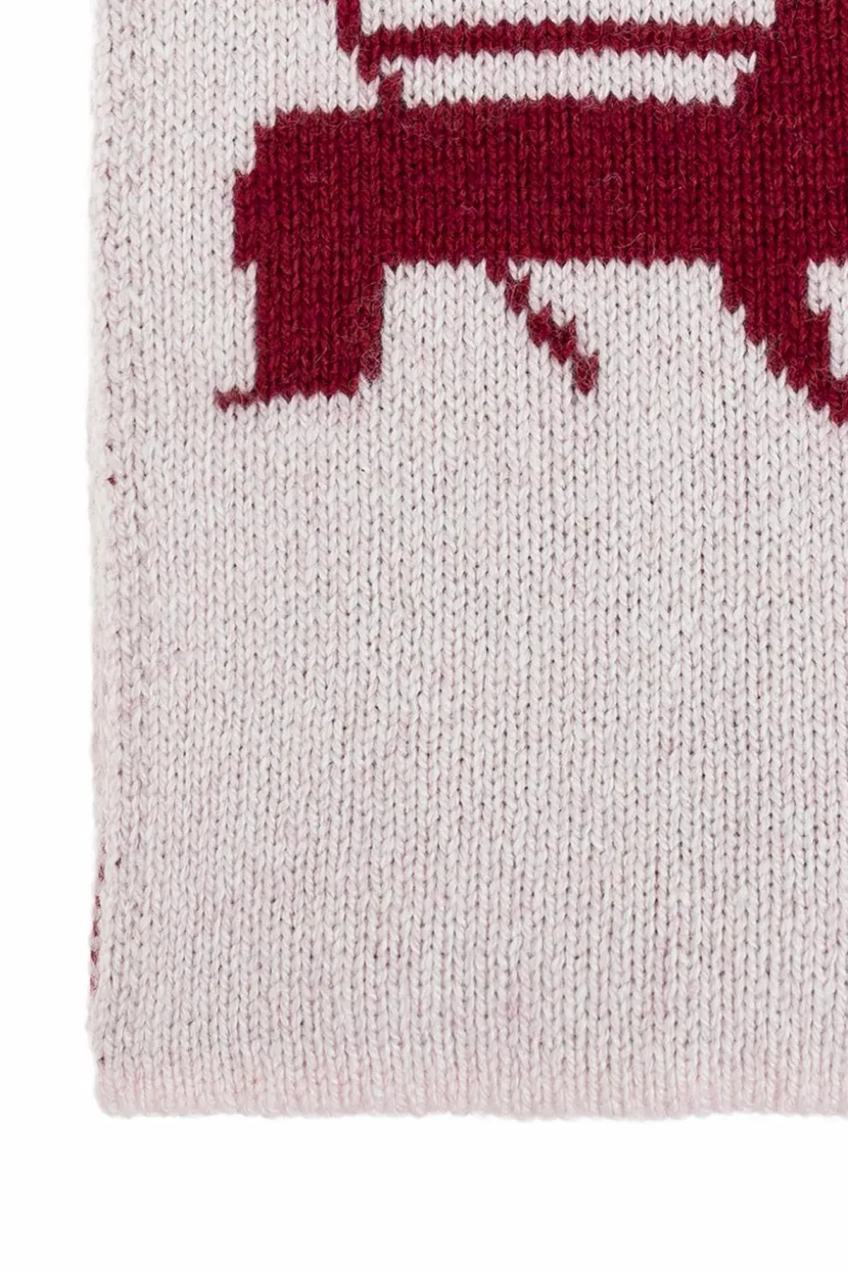 Palm Angels Kids PINK Scarf with logo