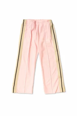 Palm Angels Kids PINK Straight-leg sweatpants