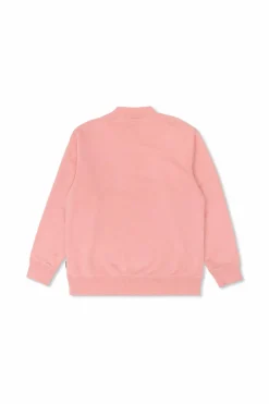 Palm Angels Kids PINK Sweatshirt with printed logo