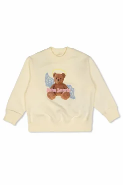 Palm Angels Kids YELLOW Printed sweatshirt