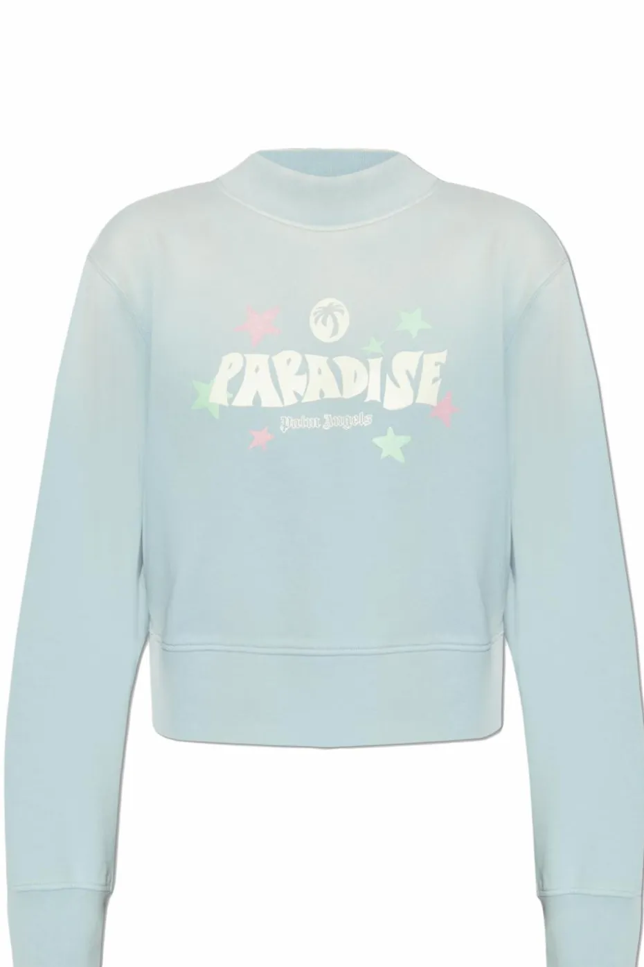 Palm Angels light blue Sweatshirt with logo