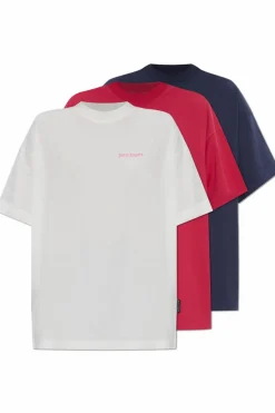 Palm Angels MULTICOLOUR Three-pack of t-shirts
