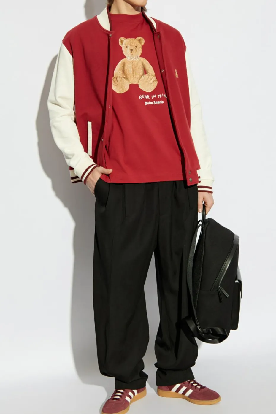 Palm Angels RED 'Bomber' jacket