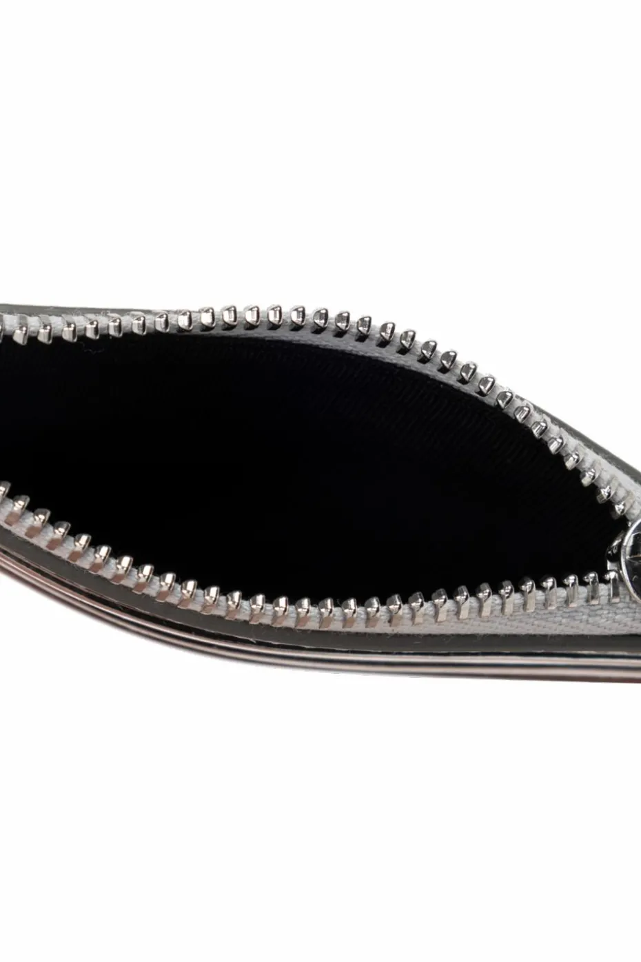 Palm Angels SILVER Card holder made of eco leather