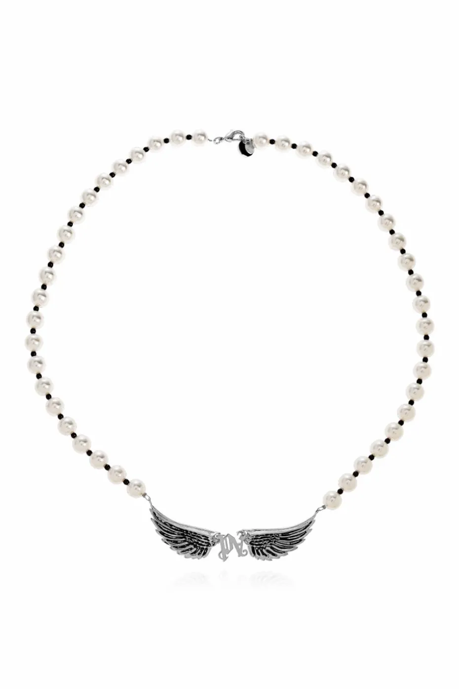 Palm Angels WHITE Necklace with pendant