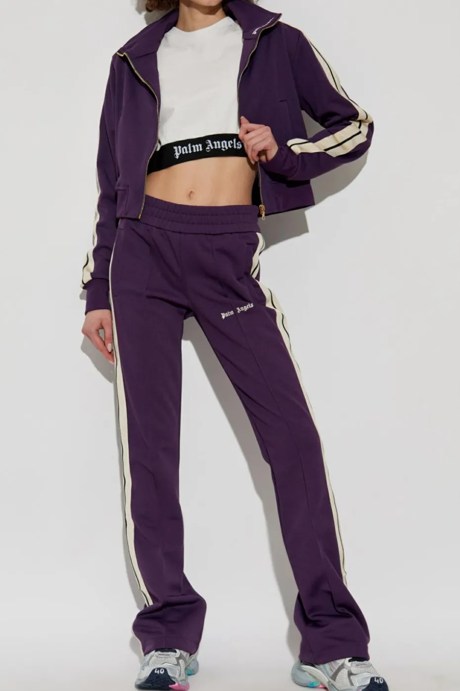 Palm Angels WHITE Top with Logo