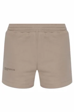 Pangaia beige Logo shorts