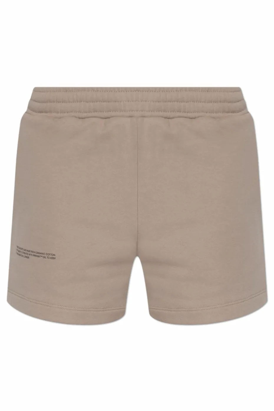 Pangaia beige Logo shorts