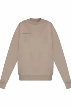 Pangaia beige Sweatshirt with logo