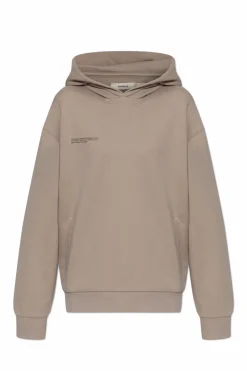 Pangaia beige Sweatshirt with logo