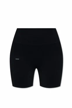 Pangaia BLACK Logo shorts