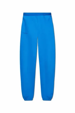 Pangaia BLUE Sweatpants with logo