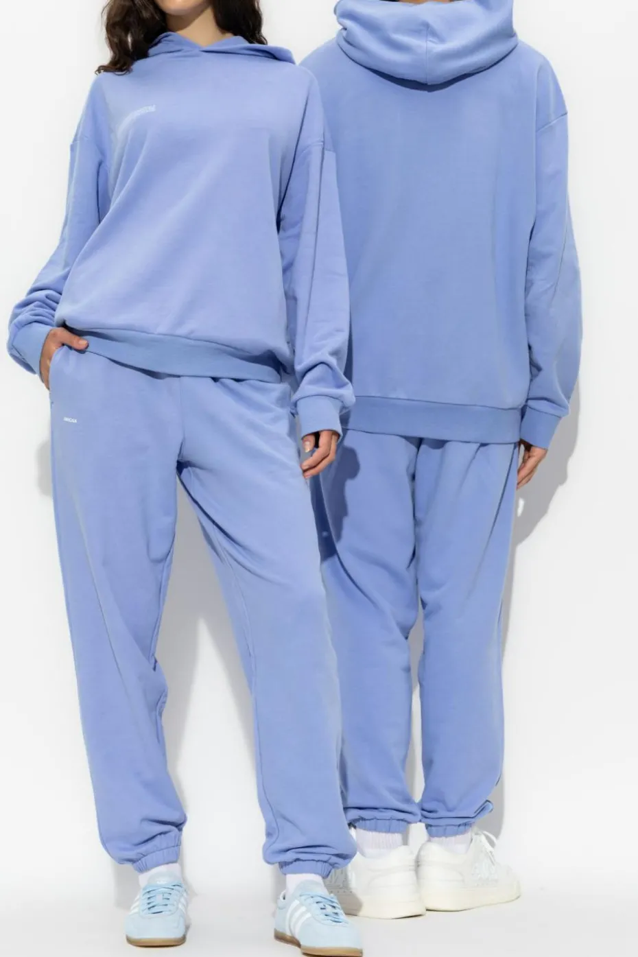 Pangaia BLUE Sweatshirt with logo