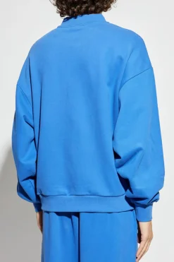 Pangaia BLUE Sweatshirt with logo