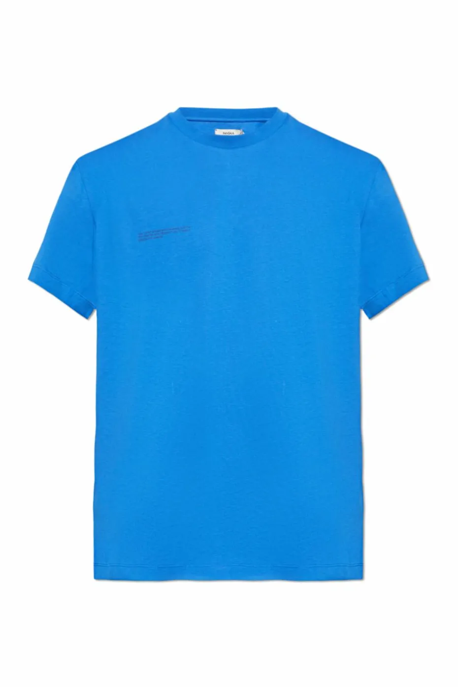 Pangaia BLUE T-shirt with logo