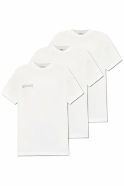 Pangaia cream 3-pack of t-shirts