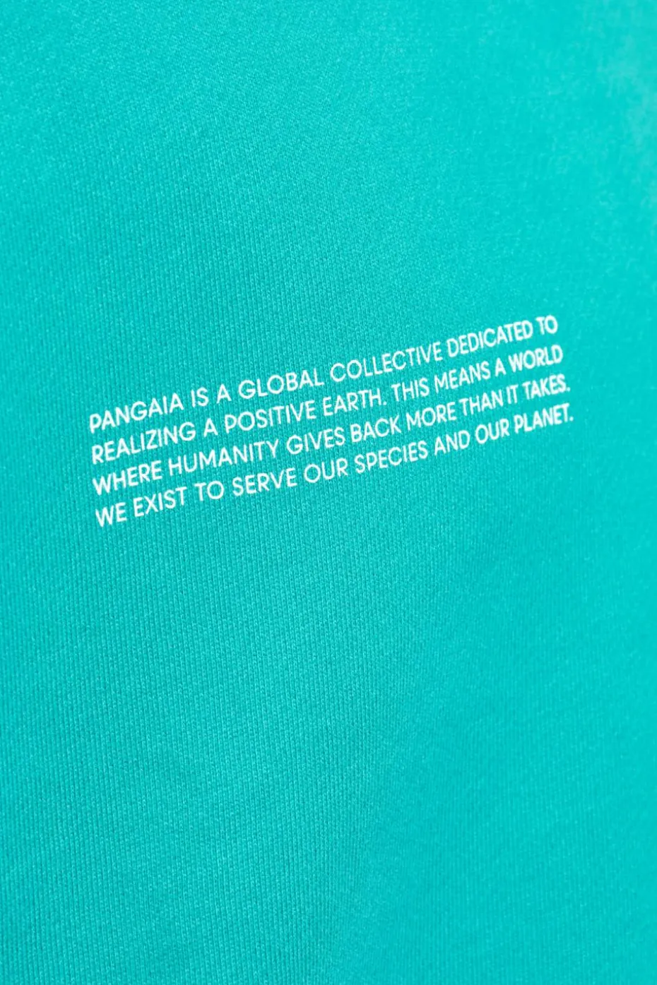 Pangaia GREEN Sweatshirt with logo