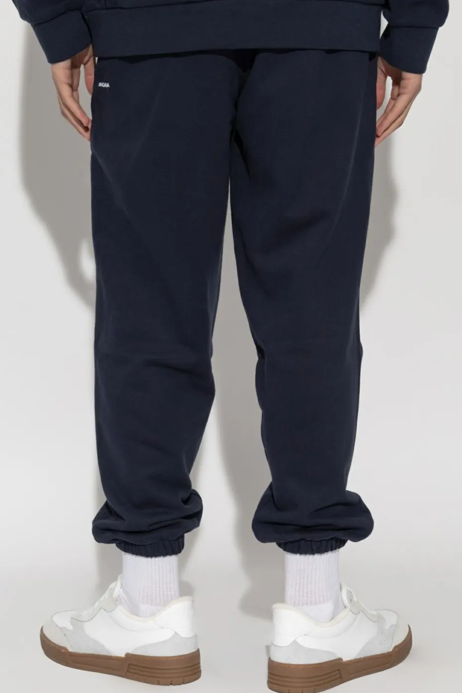 Pangaia NAVY BLUE Sweatpants with logo