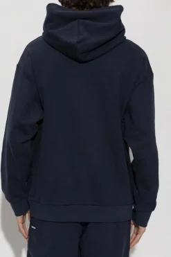 Pangaia NAVY BLUE Sweatshirt with logo