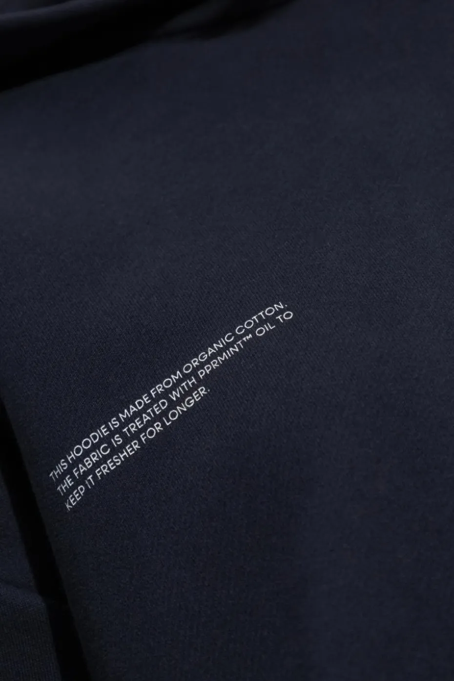Pangaia NAVY BLUE Sweatshirt with logo